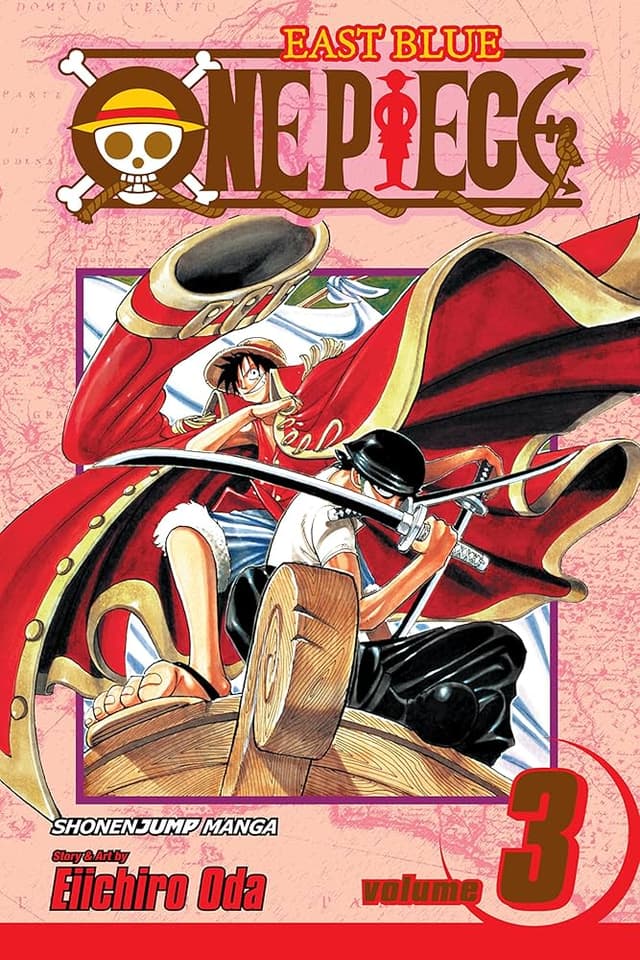 כריכת ONE PIECE כרך 3
