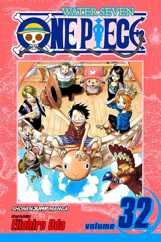 כריכת ONE PIECE כרך 32