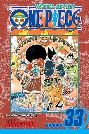כריכת ONE PIECE כרך 33