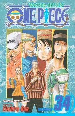 כריכת ONE PIECE כרך 34
