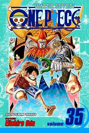 כריכת ONE PIECE כרך 35