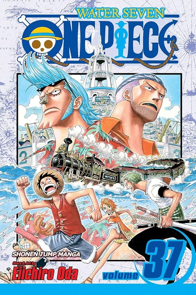 כריכת ONE PIECE כרך 37