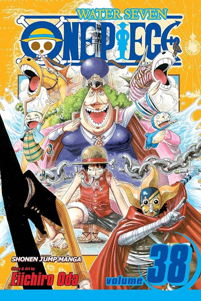 כריכת ONE PIECE כרך 38