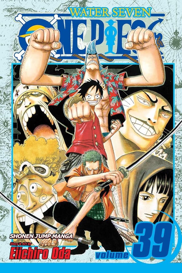 כריכת ONE PIECE כרך 39