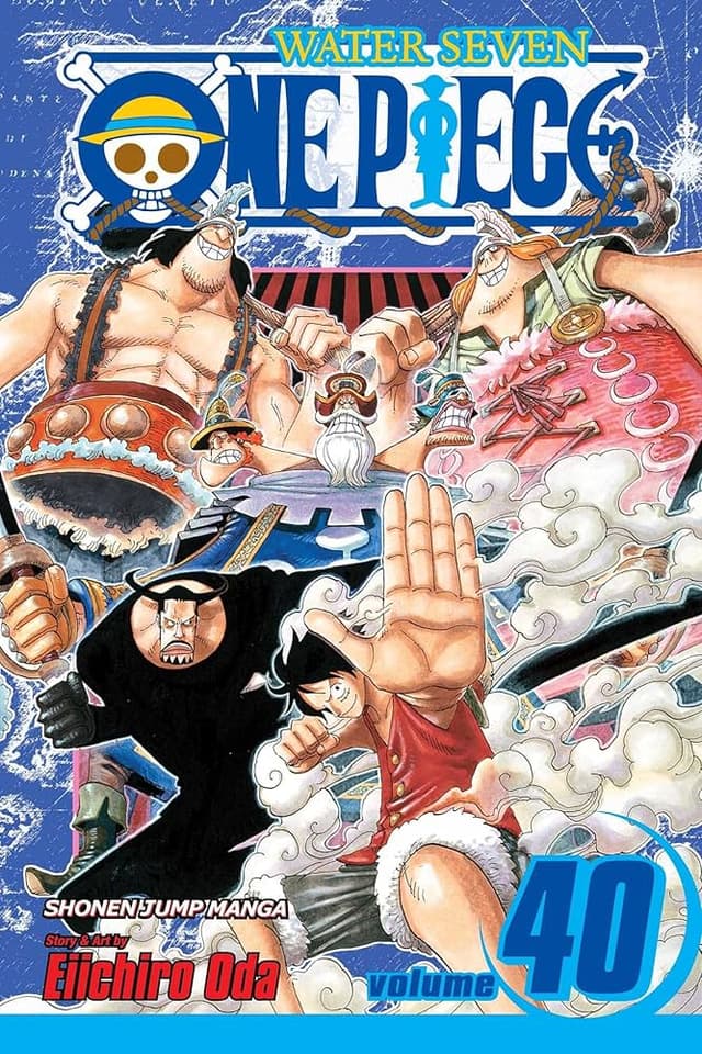 כריכת ONE PIECE כרך 40