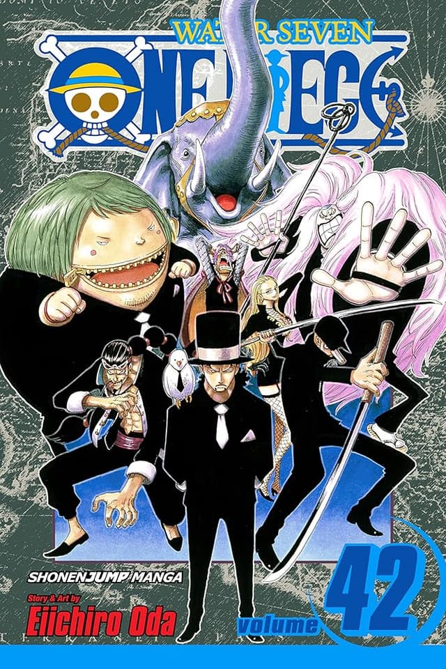 כריכת ONE PIECE כרך 42