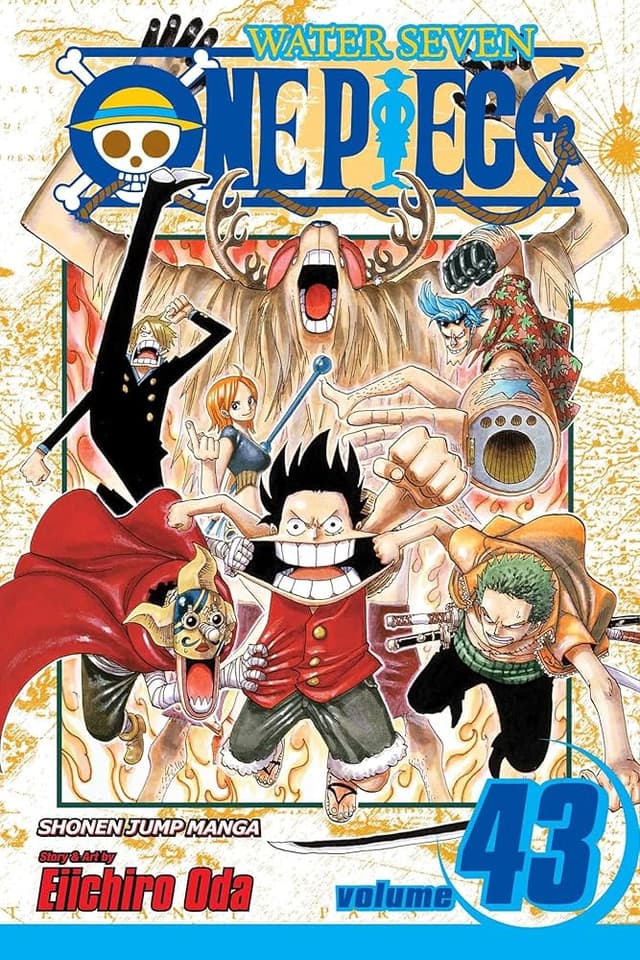 כריכת ONE PIECE כרך 43