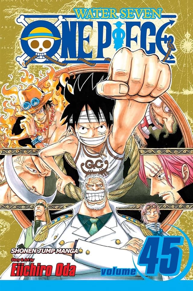 כריכת ONE PIECE כרך 45