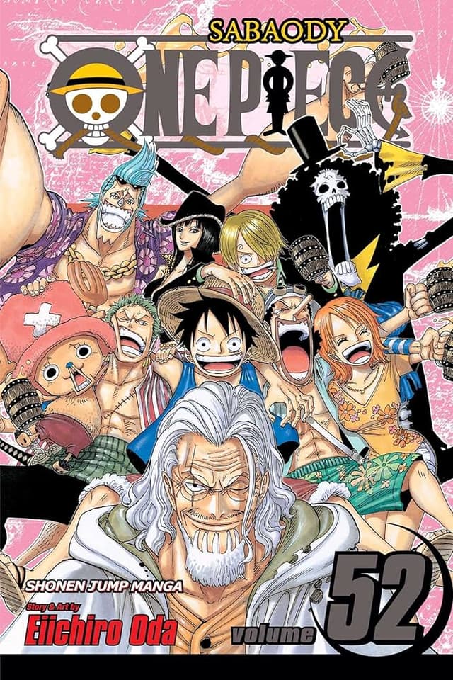 כריכת ONE PIECE כרך 52