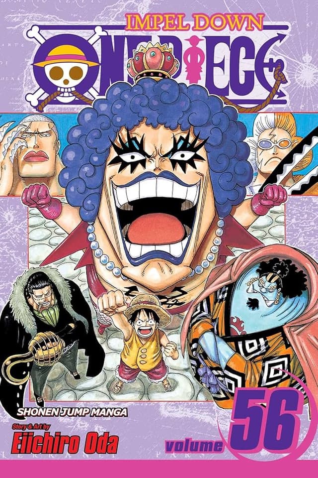 כריכת ONE PIECE כרך 56