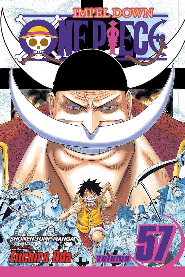 כריכת ONE PIECE כרך 57