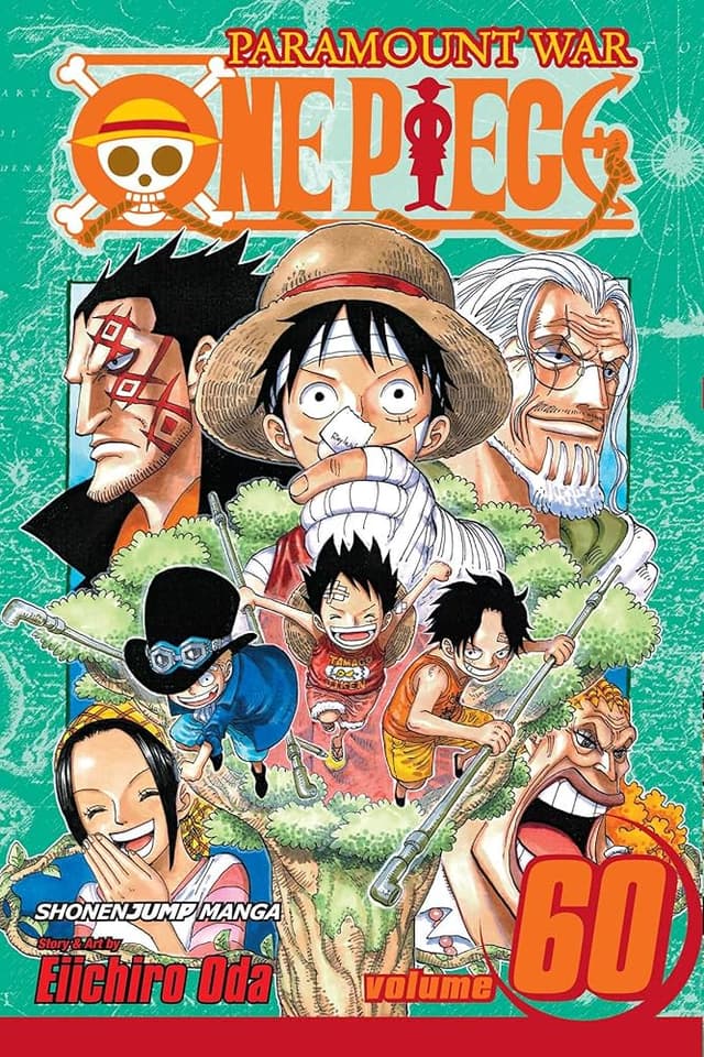 כריכת ONE PIECE כרך 60