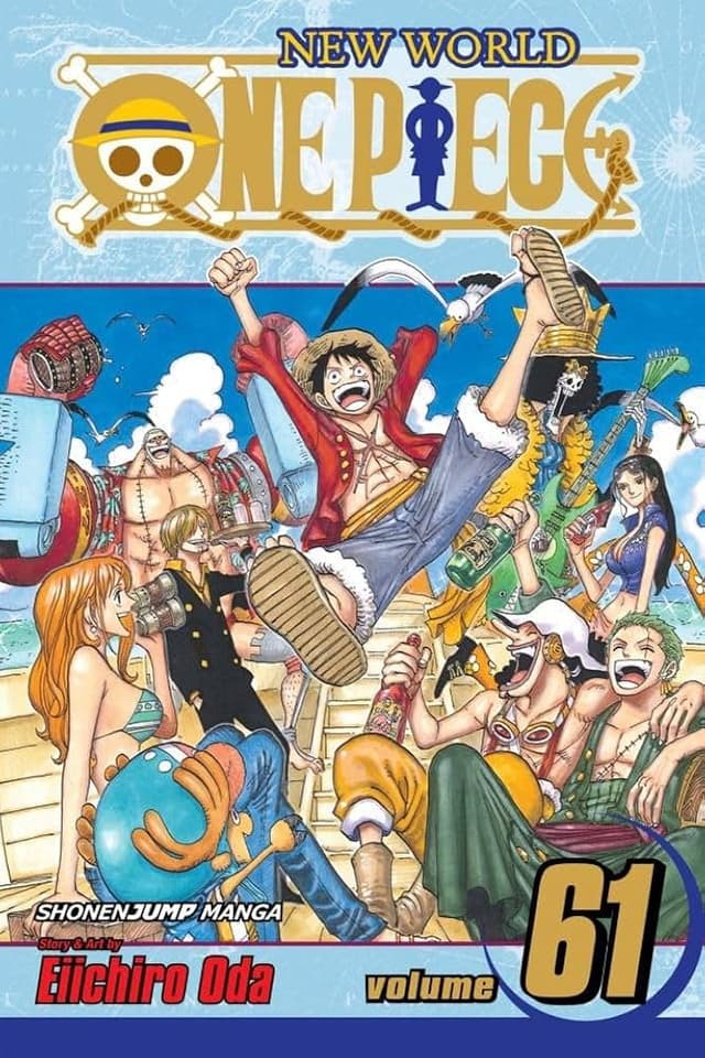כריכת ONE PIECE כרך 61