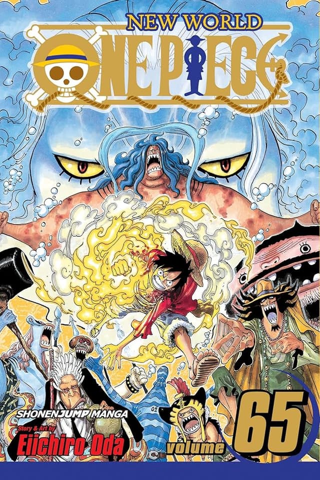 כריכת ONE PIECE כרך 65
