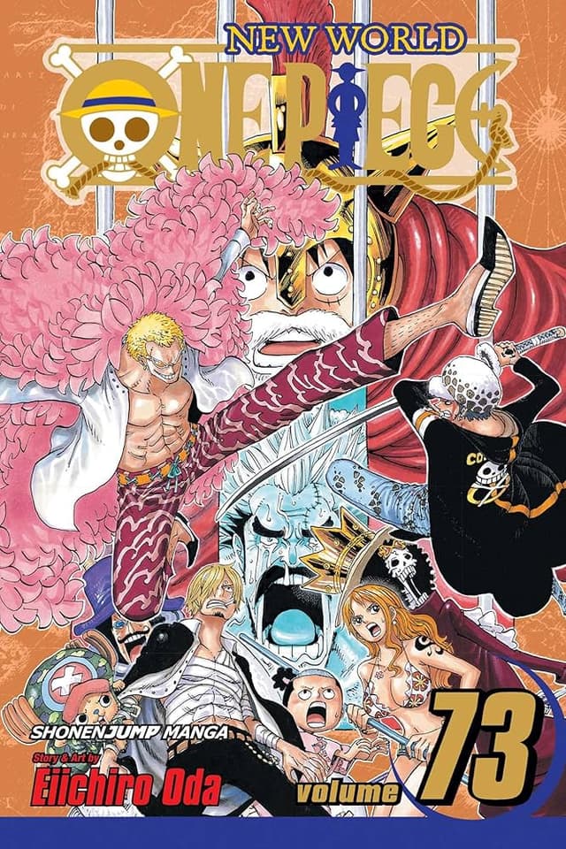 כריכת ONE PIECE כרך 73