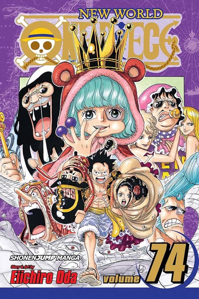 כריכת ONE PIECE כרך 74
