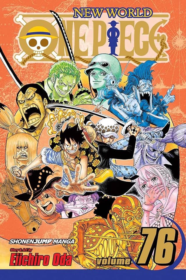 כריכת ONE PIECE כרך 76