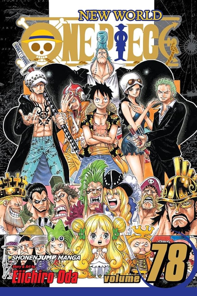 כריכת ONE PIECE כרך 78