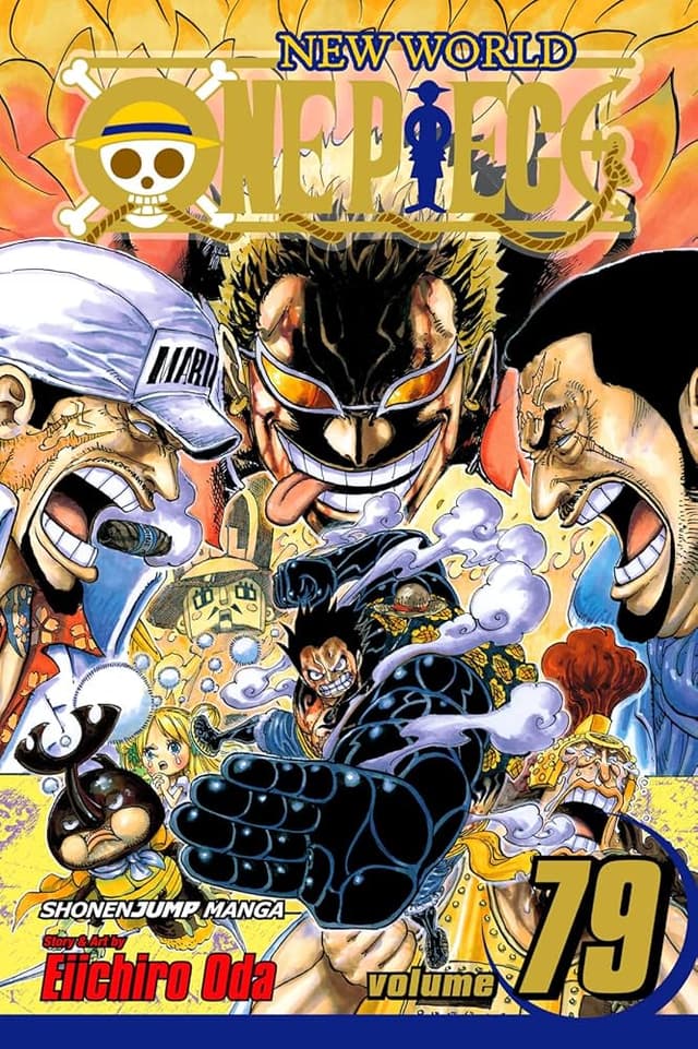 כריכת ONE PIECE כרך 79