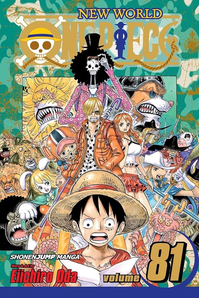 כריכת ONE PIECE כרך 81
