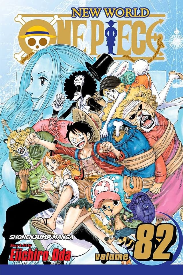 כריכת ONE PIECE כרך 82