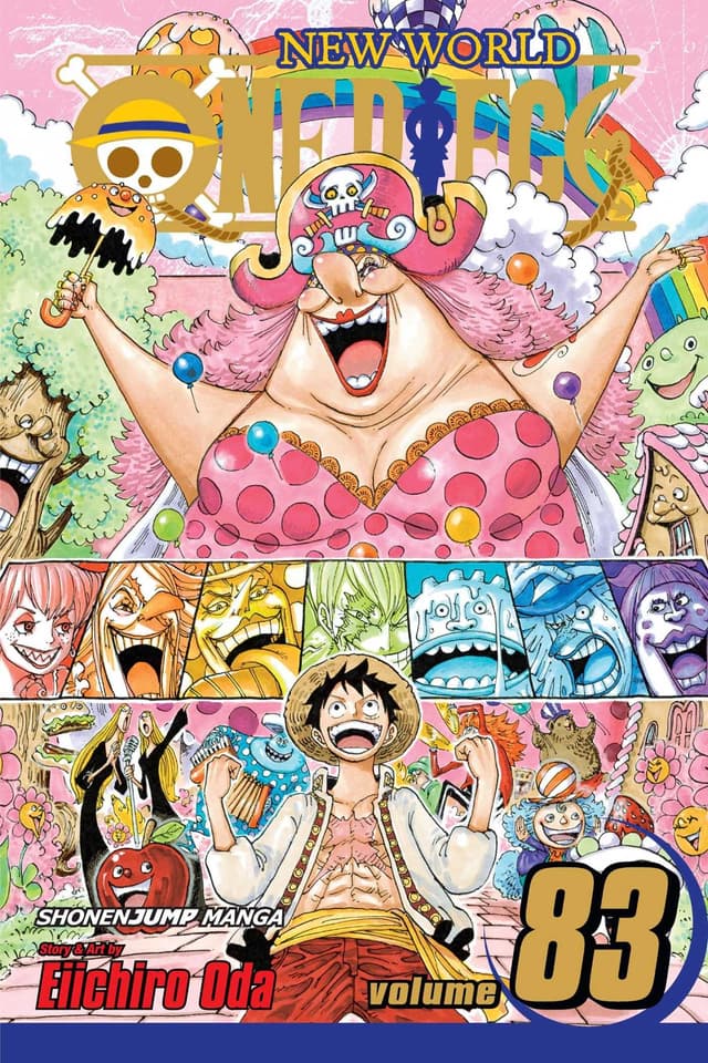 כריכת ONE PIECE כרך 83