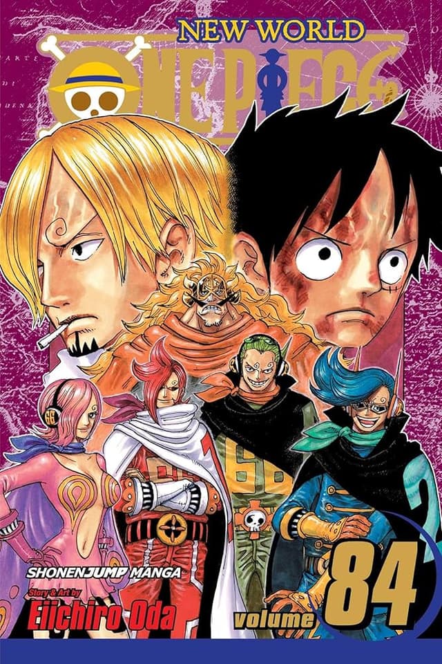 כריכת ONE PIECE כרך 84
