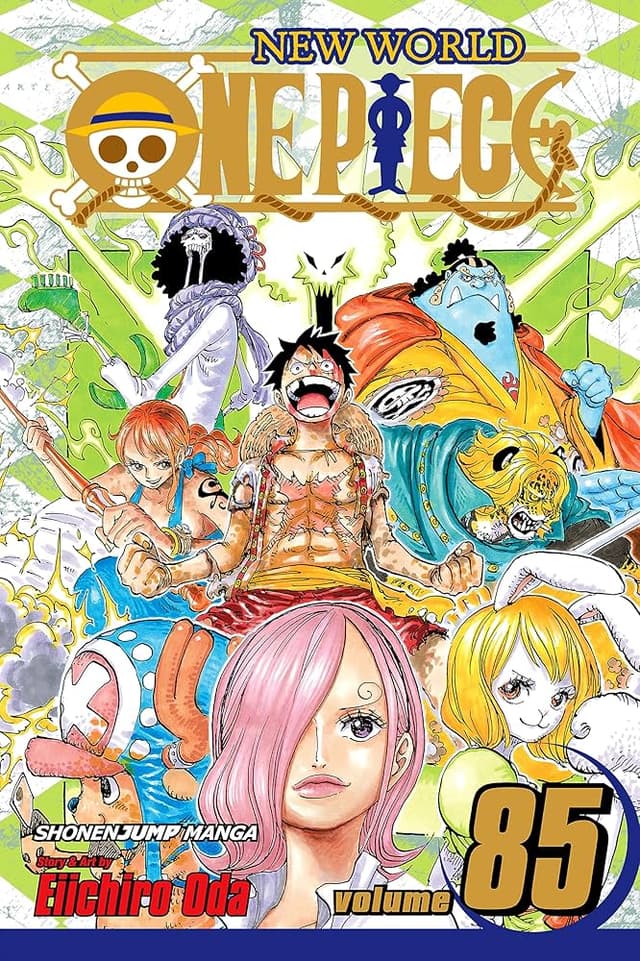 כריכת ONE PIECE כרך 85