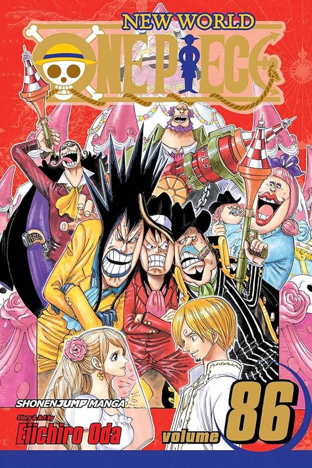 כריכת ONE PIECE כרך 86
