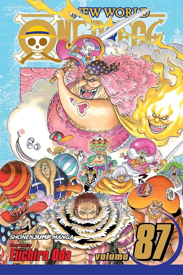 כריכת ONE PIECE כרך 87