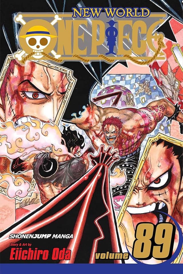 כריכת ONE PIECE כרך 89
