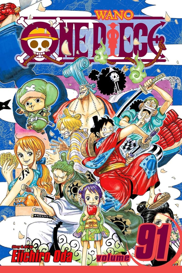 כריכת ONE PIECE כרך 91