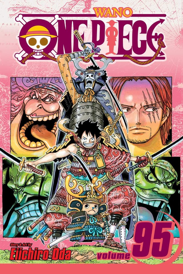 כריכת ONE PIECE כרך 95