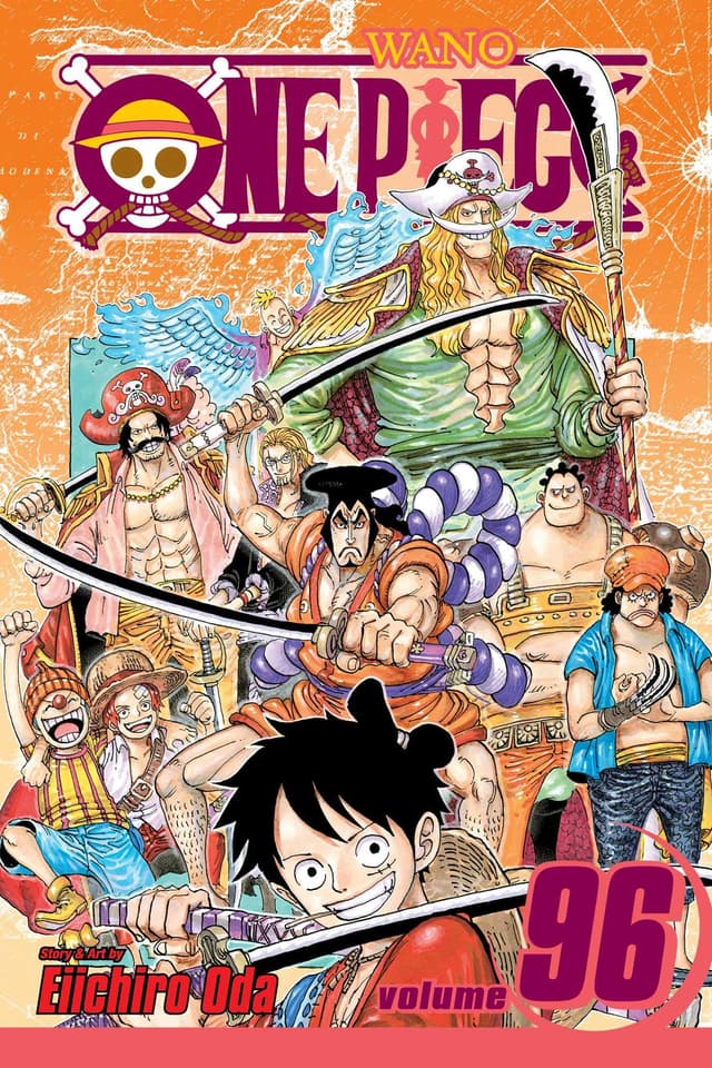כריכת ONE PIECE כרך 96