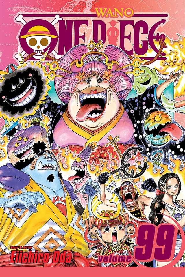כריכת ONE PIECE כרך 99